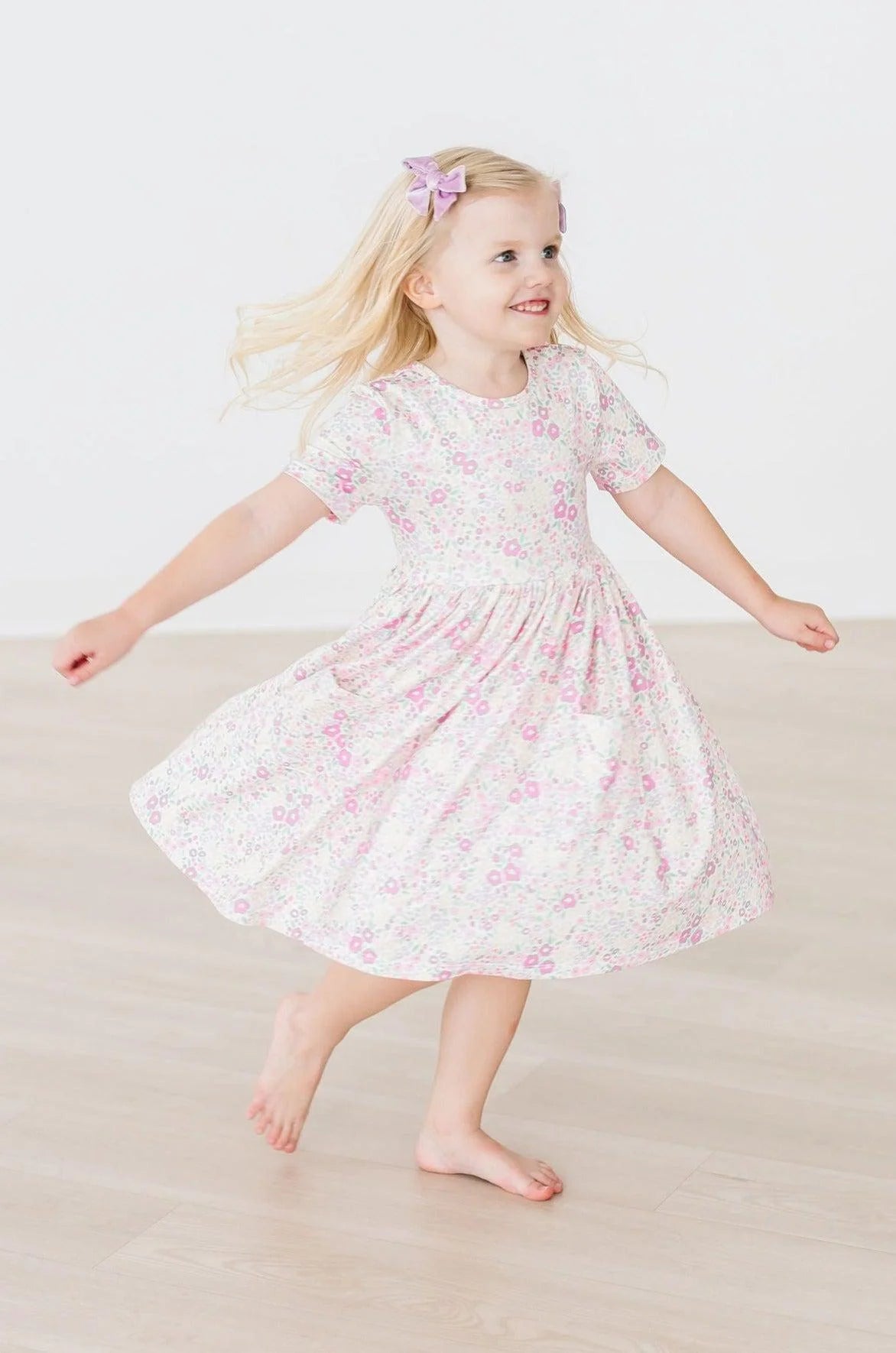 BLOOMING BEAUTY POCKET TWIRL DRESS