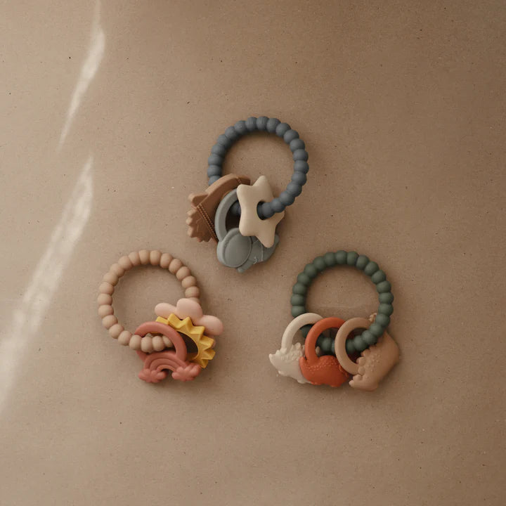 DINO TEETHING RING