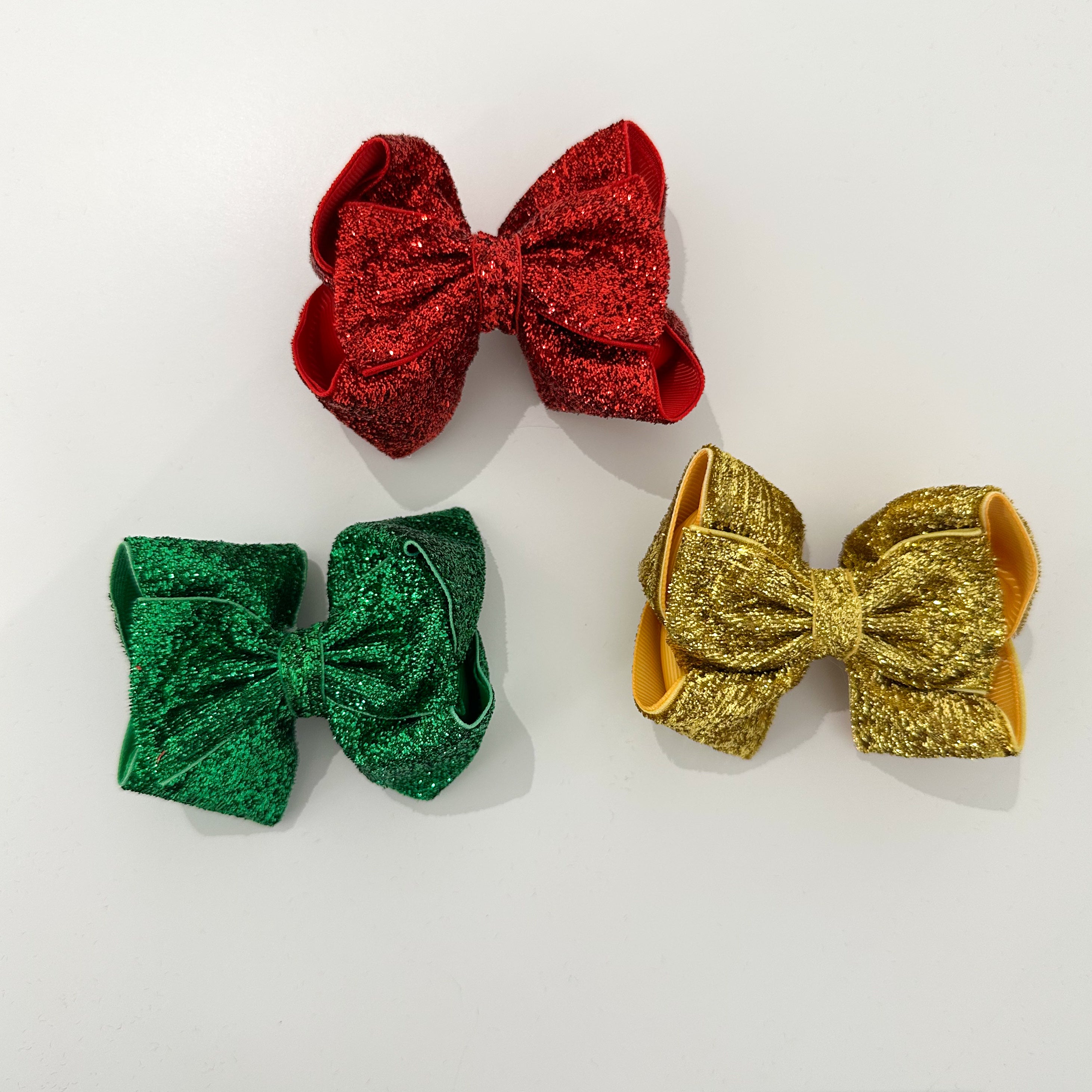 SHIMMER HOLIDAY BOWS