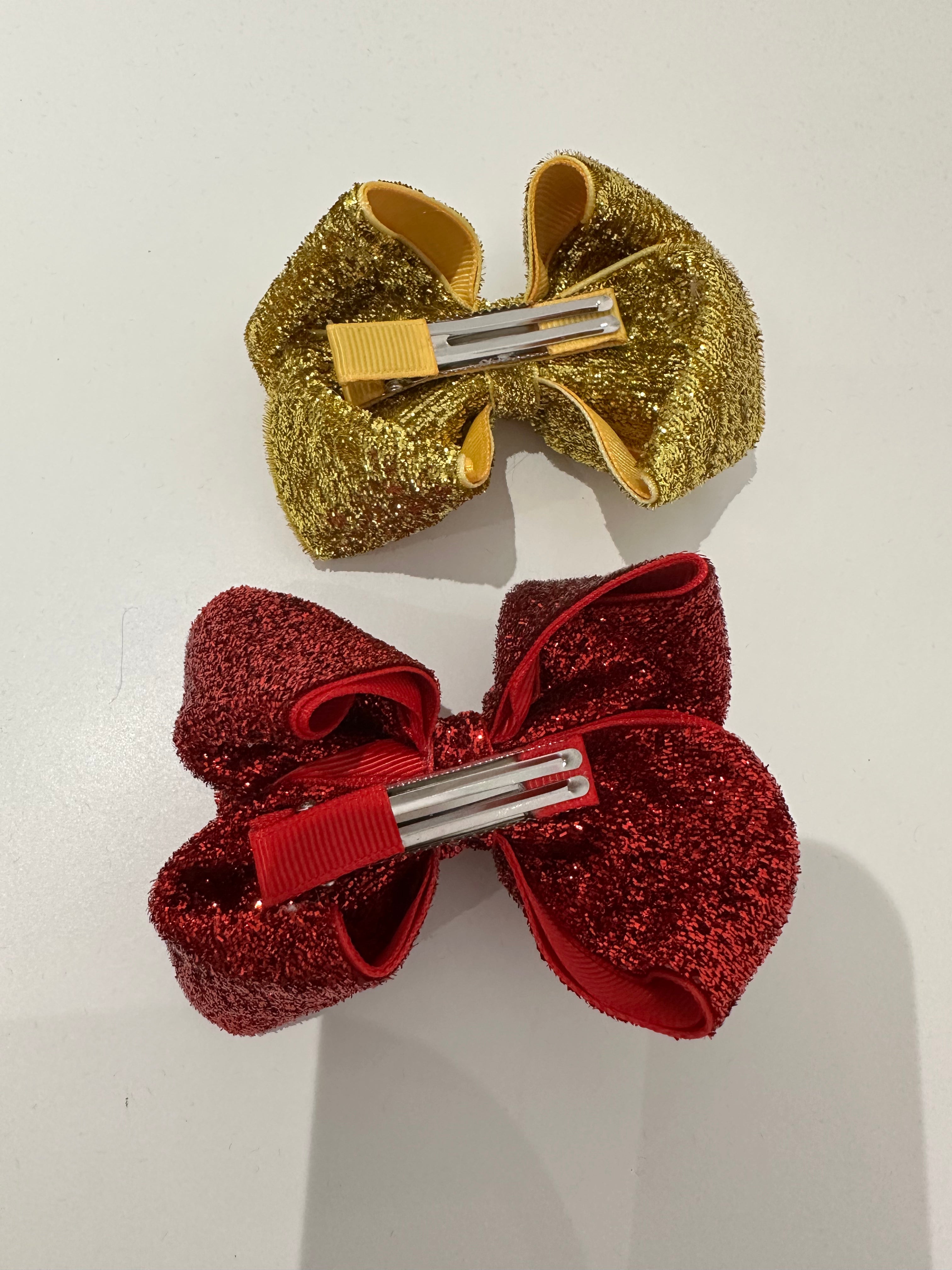 SHIMMER HOLIDAY BOWS