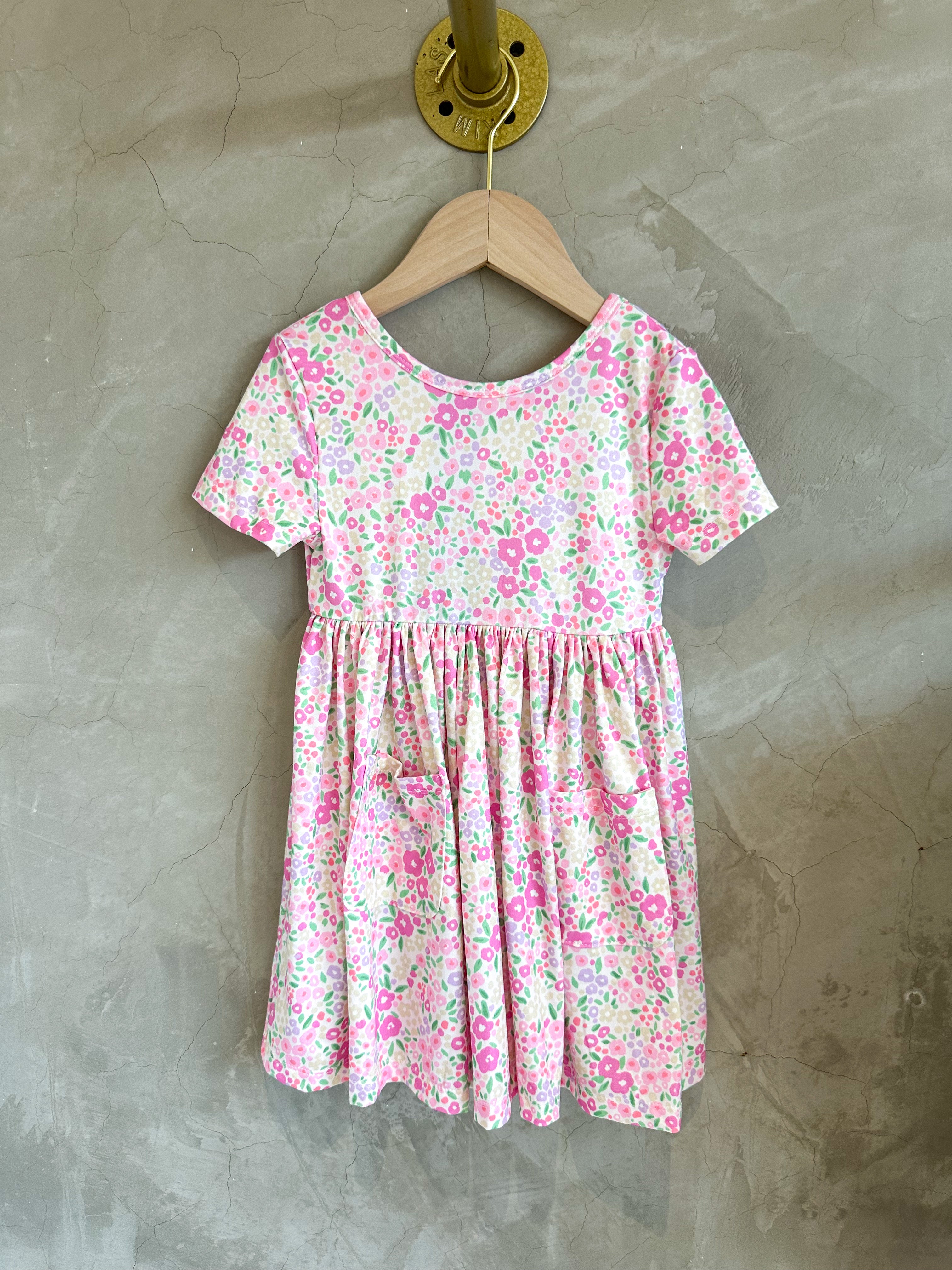 BLOOMING BEAUTY POCKET TWIRL DRESS