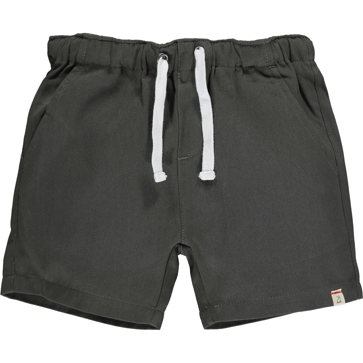 CHARCOAL TWILL SHORTS